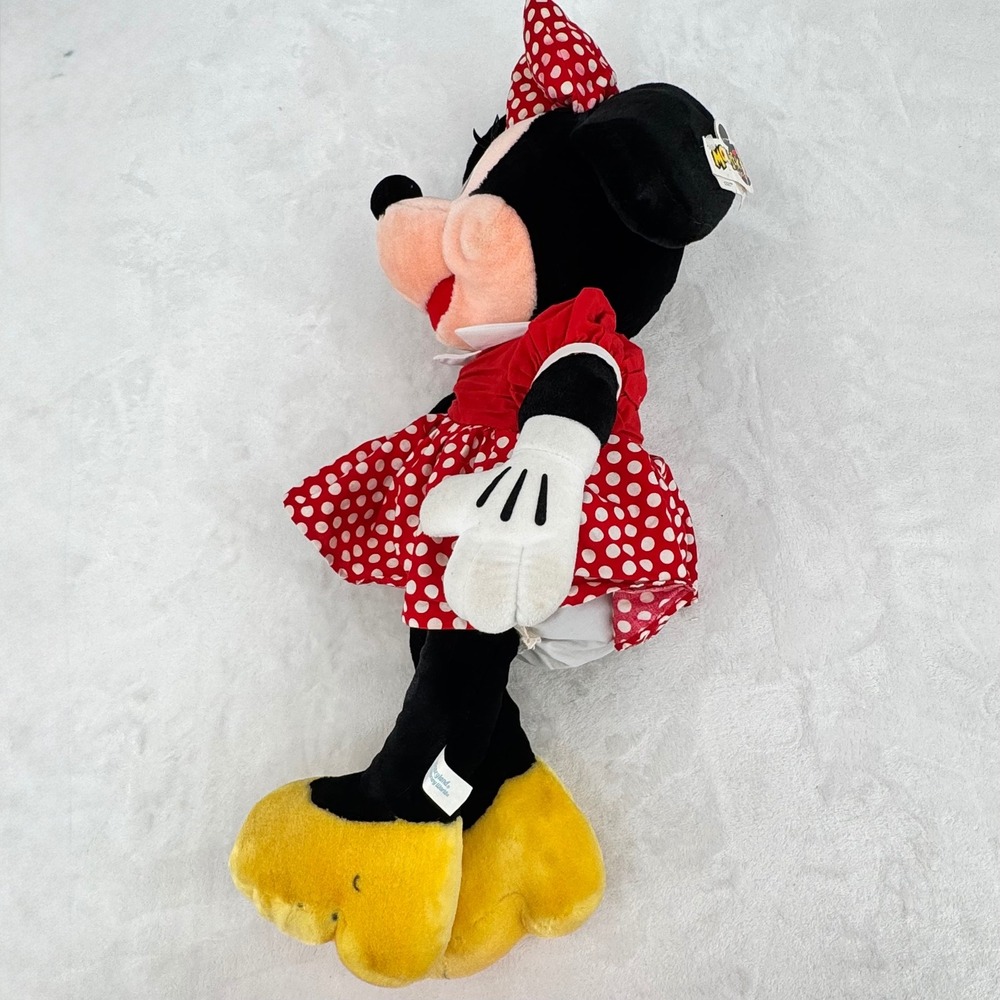 Vintage Disney Minnie Mouse Mouseketoys Plush 24" Disneyland Collectible Release - Picture 3 of 13